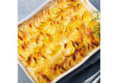Il dauphinois gratinato è una ricetta irrinunciabile della gastronomia francese!