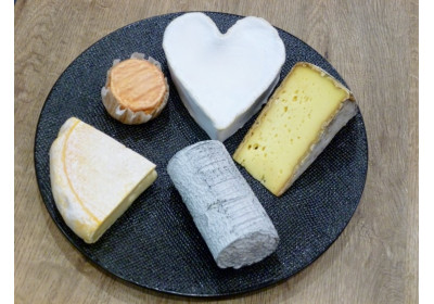 el Corazón de Neufchâtel al gusto para el Día de San Valentín