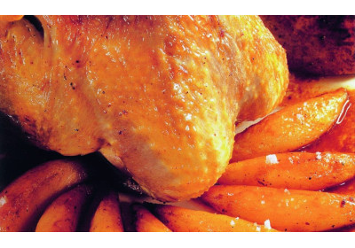 Expresión culinaria francesa: SÉ EL PAVO DEL RELLENO