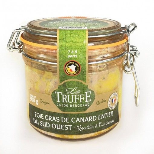 Pato intero foie gras Receita à moda antiga - 300g VALETTE
