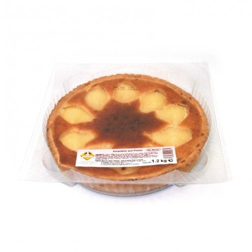 Tarta de almendras con peras 28cm