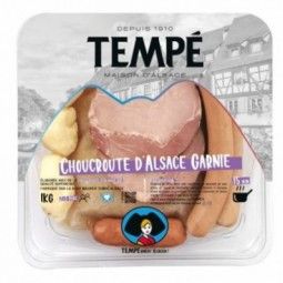 Choucroute garnie au riesling - 1kg - TEMPÉ