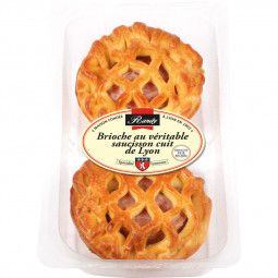 Brioche treille au saucisson lyonnais 2x110g - RANDY