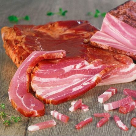 Sliced smoked breast