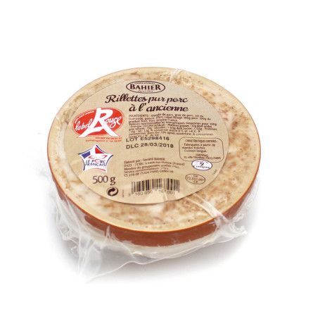 Rillettes du Mans Label Rouge - 500g