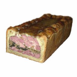 Demi Pâté en croûte de sanglier et cèpes ±2,3kg - MAISON BOLARD
