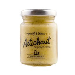 Tartinable d'artichaut au Poivre blanc de Sarawak - 90g - RUE TRAVERSETTE