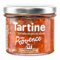 Tartine en Provenza | Crema de tomate y limón confitado - 90g