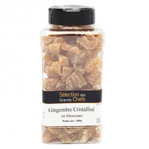 Pedaços de gengibre crystal - 600g LE COMPTOIR COLONIAL