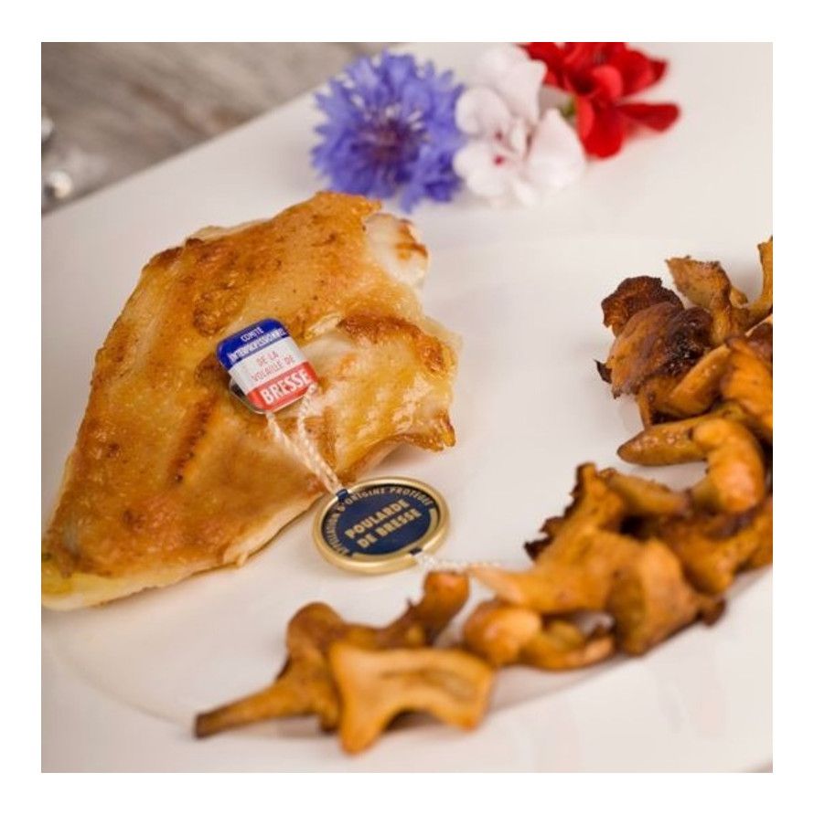 Poularde aus Bresse AOP