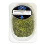 Spinach leaves with cream