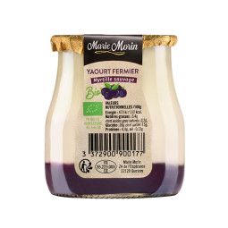 Yogurt di fattoria biologico ai mirtilli - Marie Morin