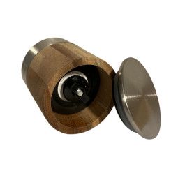 wooden spice grinder head