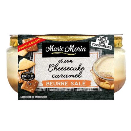 Cheesecake al caramello al burro salato - 100g MARIE MORIN - 1
