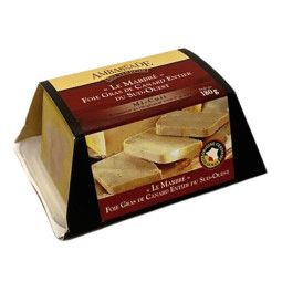 Foie gras d'anatra intero semicotto - Le Marbré - 180g VALETTE - 2