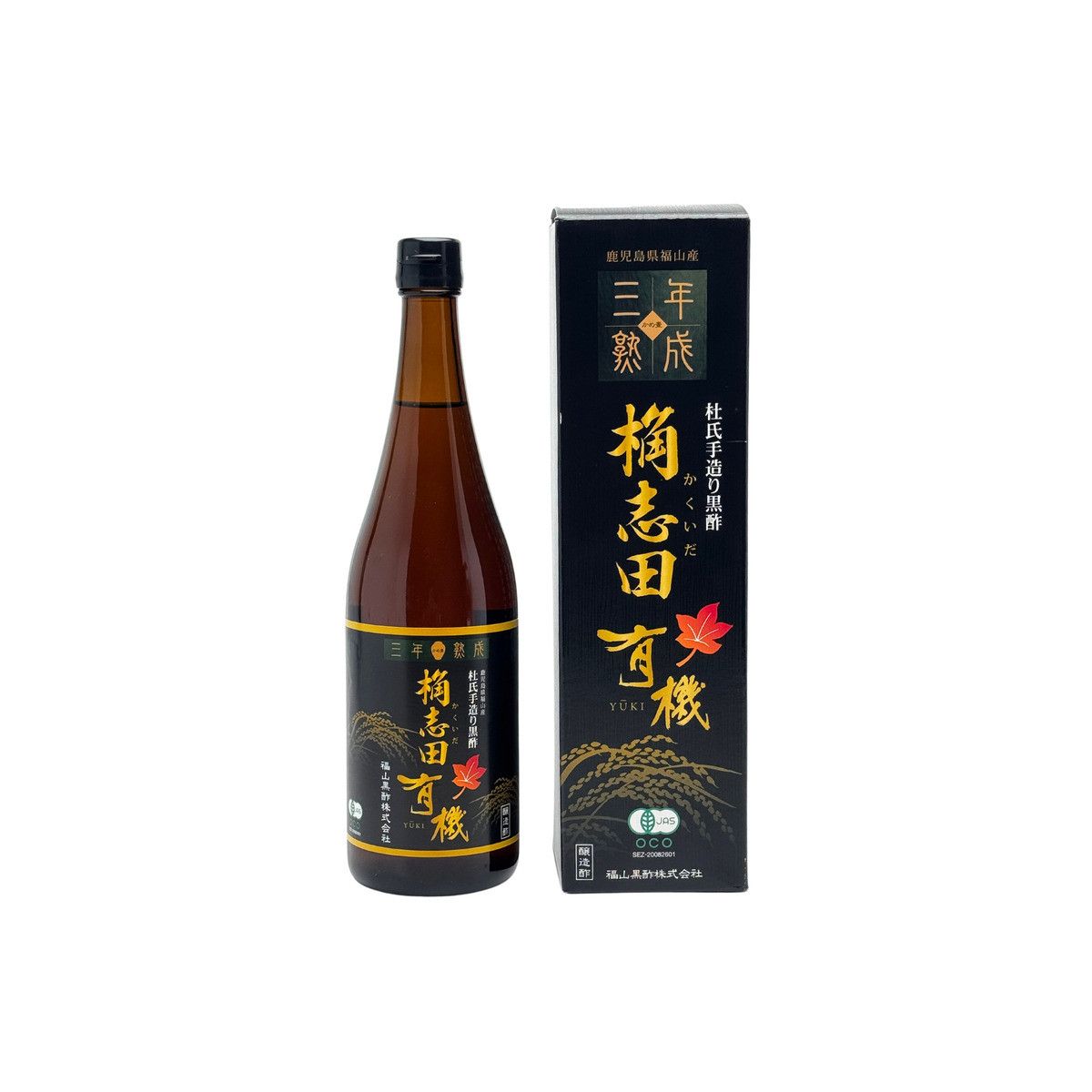 Japanese black rice vinegar 3 years - 720ml