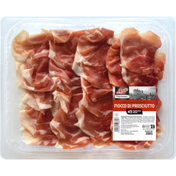 Prosciutto Fiocco | Chiffonade di prosciutto ±45 fette - 300g AOSTE - 1