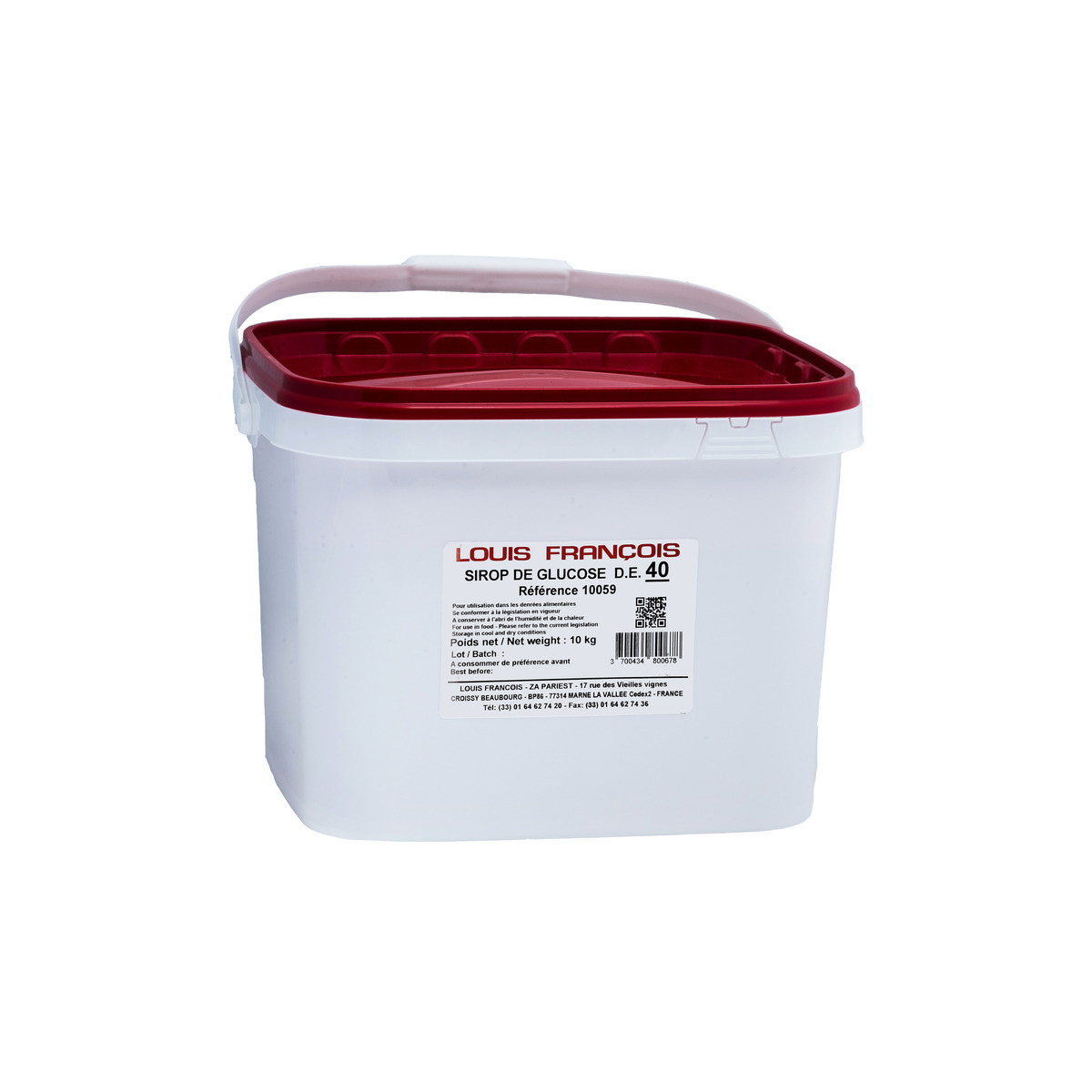 Sirop de glucose DE40 - 10kg