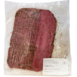 Sliced cooked pastrami x20 ±500g BENTZ SALAISONS - 1