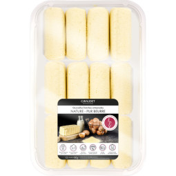 Quenelle artigianale fresca, semplice, burro puro 12x80g