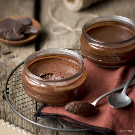 Mousse de chocolate negro - 90g MARIE MORIN - 1