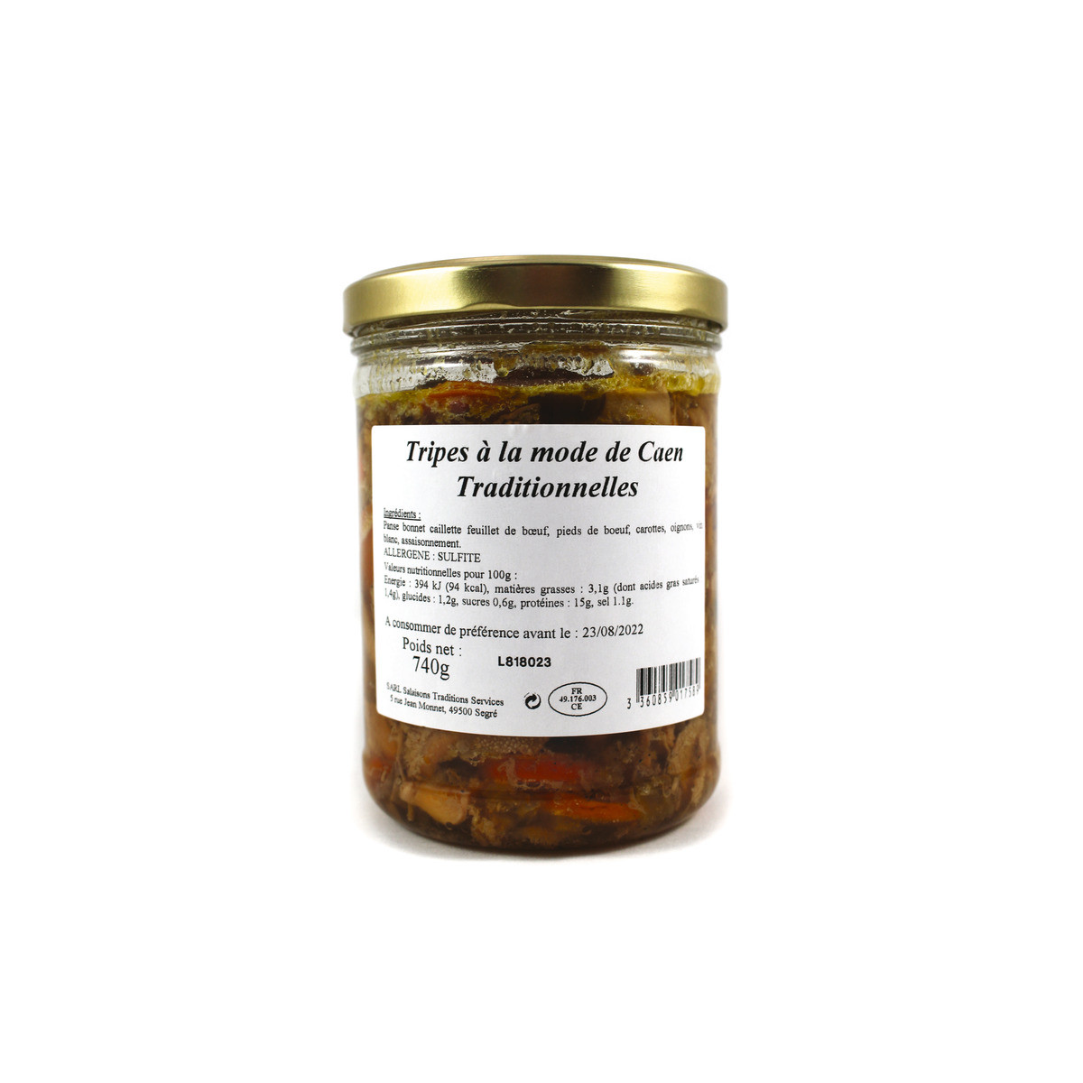 Trippa tradizionale alla Caen - 740 g