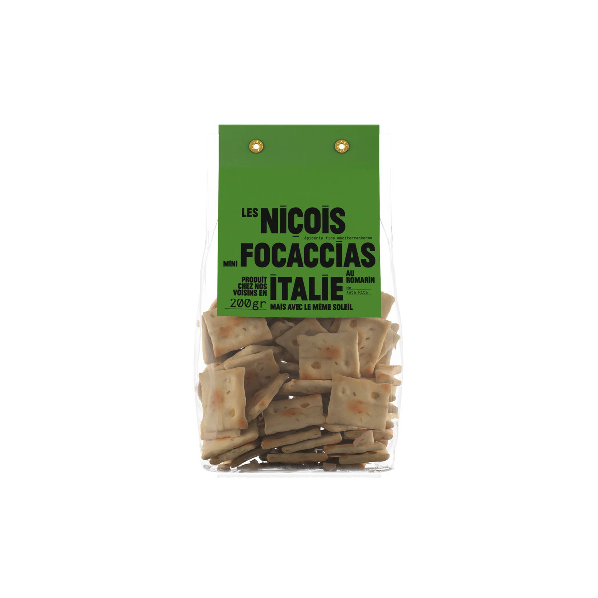 Mini focaccia with rosemary from Tata Rita - 200g