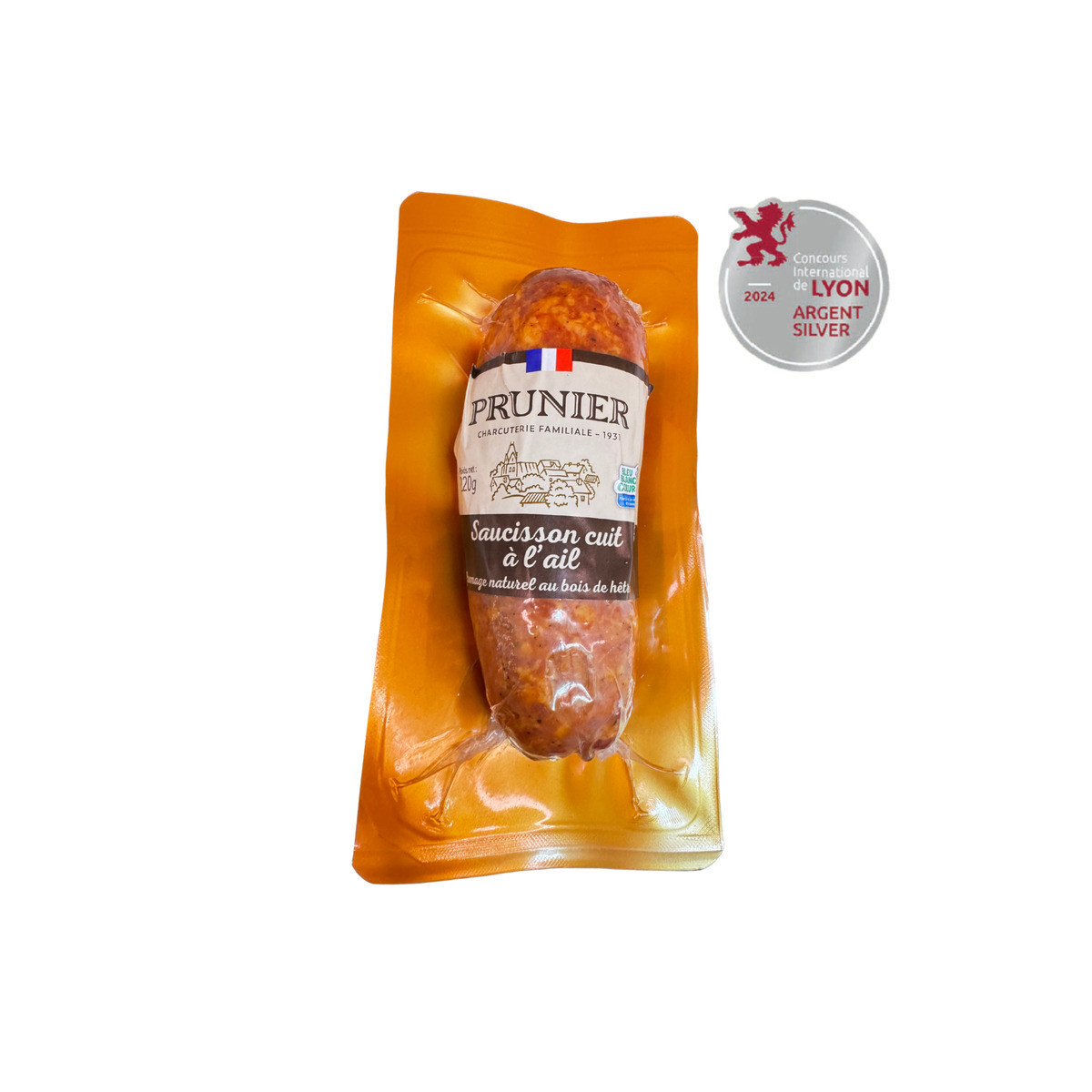 Salsiccia aglio affumicata destra - 220g