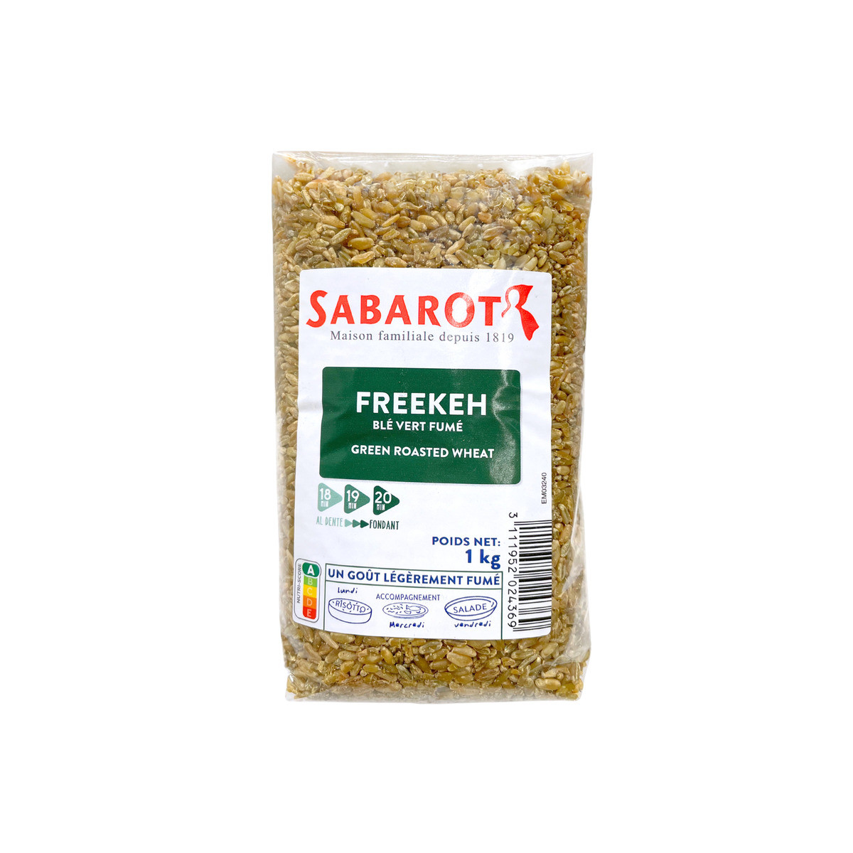 Freekeh - smoked green wheat - 1kg