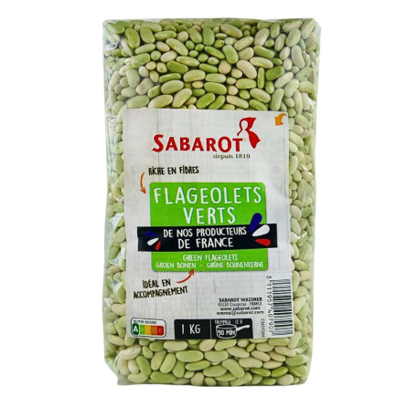 Green Flagelets origin France - 1kg SABAROT - 1