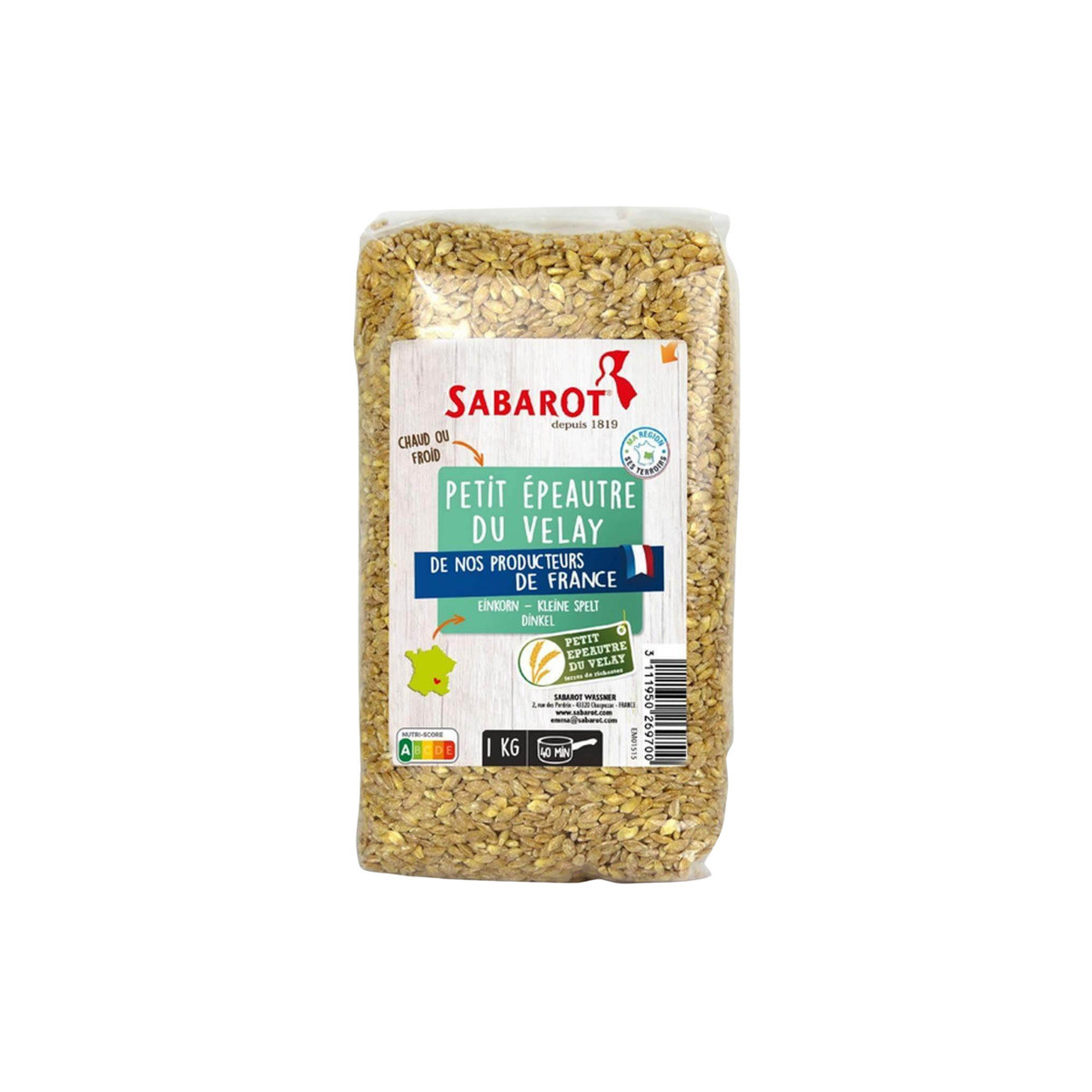 Small spelt of Velay - 1kg
