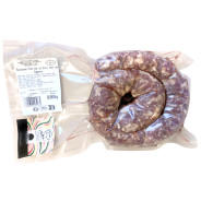 Bigorre AOP black pork fresh sausage ±500g