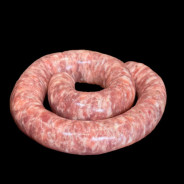 Bigorre AOP black pork fresh sausage ±500g