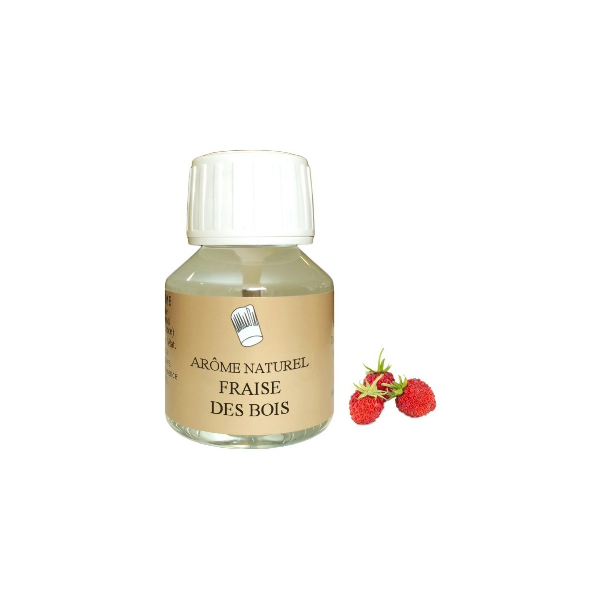 Arôme fraise flacon PET 115ml