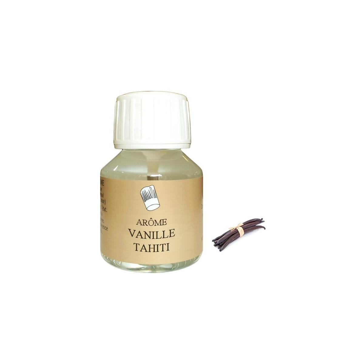 Arôme vanille de Tahiti flacon PET 115 ml