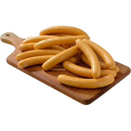 Yellow Frankfurt sausage natural gut x22 - 1,65kg - 1