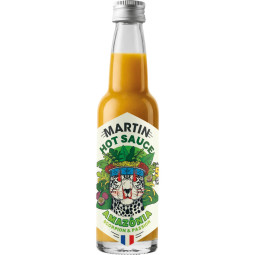 Sauce piquante Amazônia piment Scorpion équatorien fruit de la passion force 5/12 - 100g MAISON MARTIN - 1