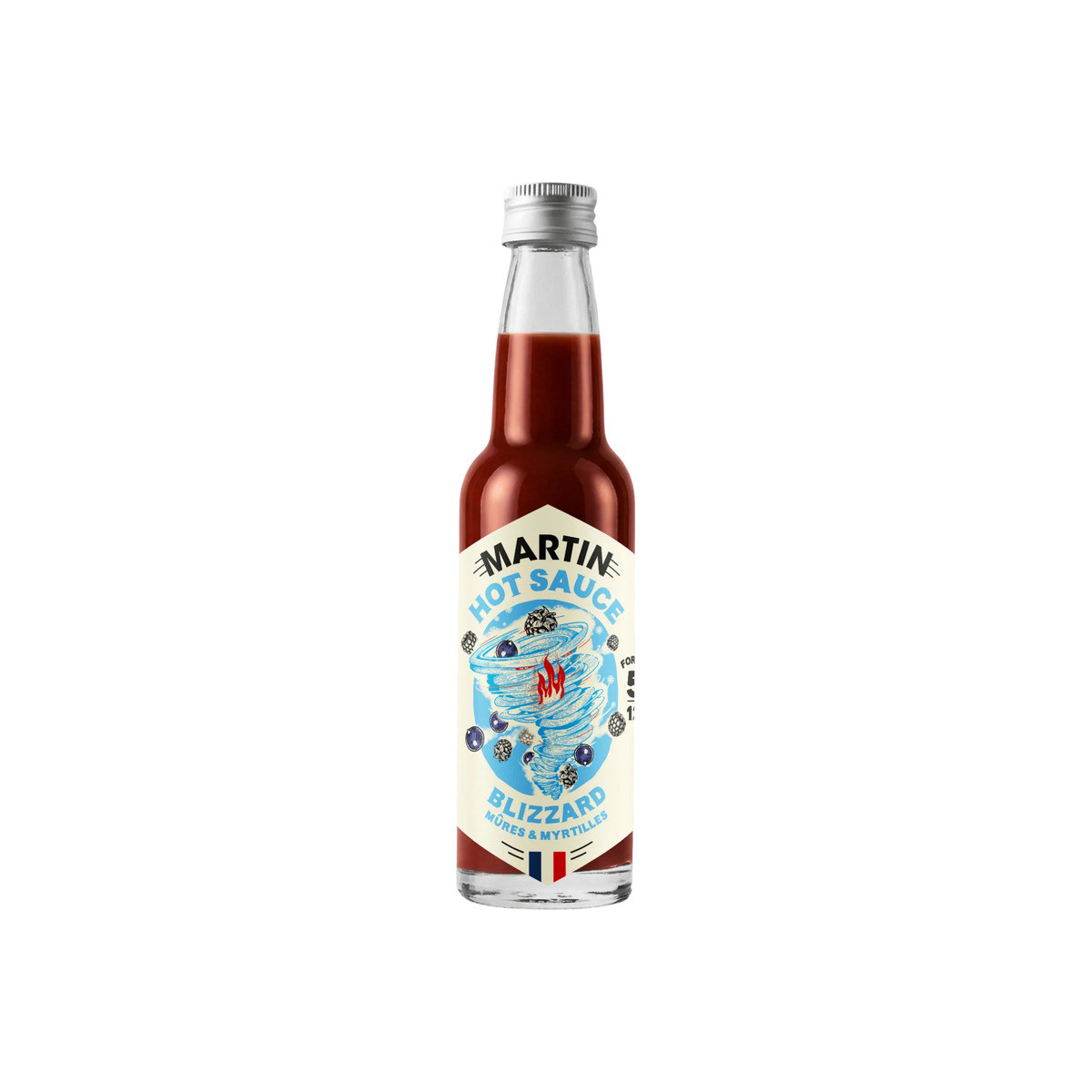 Piquer molho blizzard pimenta habanero maduro blueberries força 5/12 - 100g