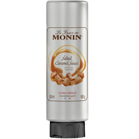 Sauce caramel salé squeeze 50cl MONIN - 1