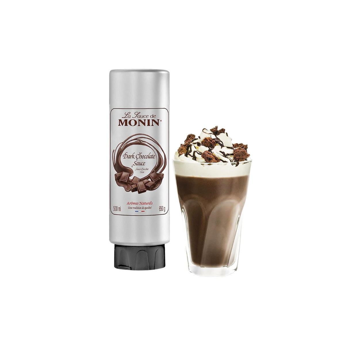 Molho de chocolate preto - 50cl