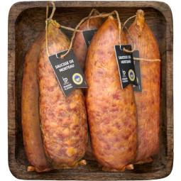 Saucisse de Morteau à cuire IGP porc français boyau naturel s/ at 5x±350g VERY GOURMAND - 1
