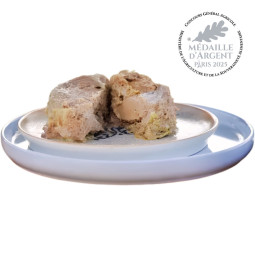 Pure Duck Rillettes 20% Duck Foie Gras - 180g MICOULEAU - 1