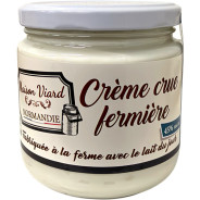 Crème crue fermière 45%MG - 40cl