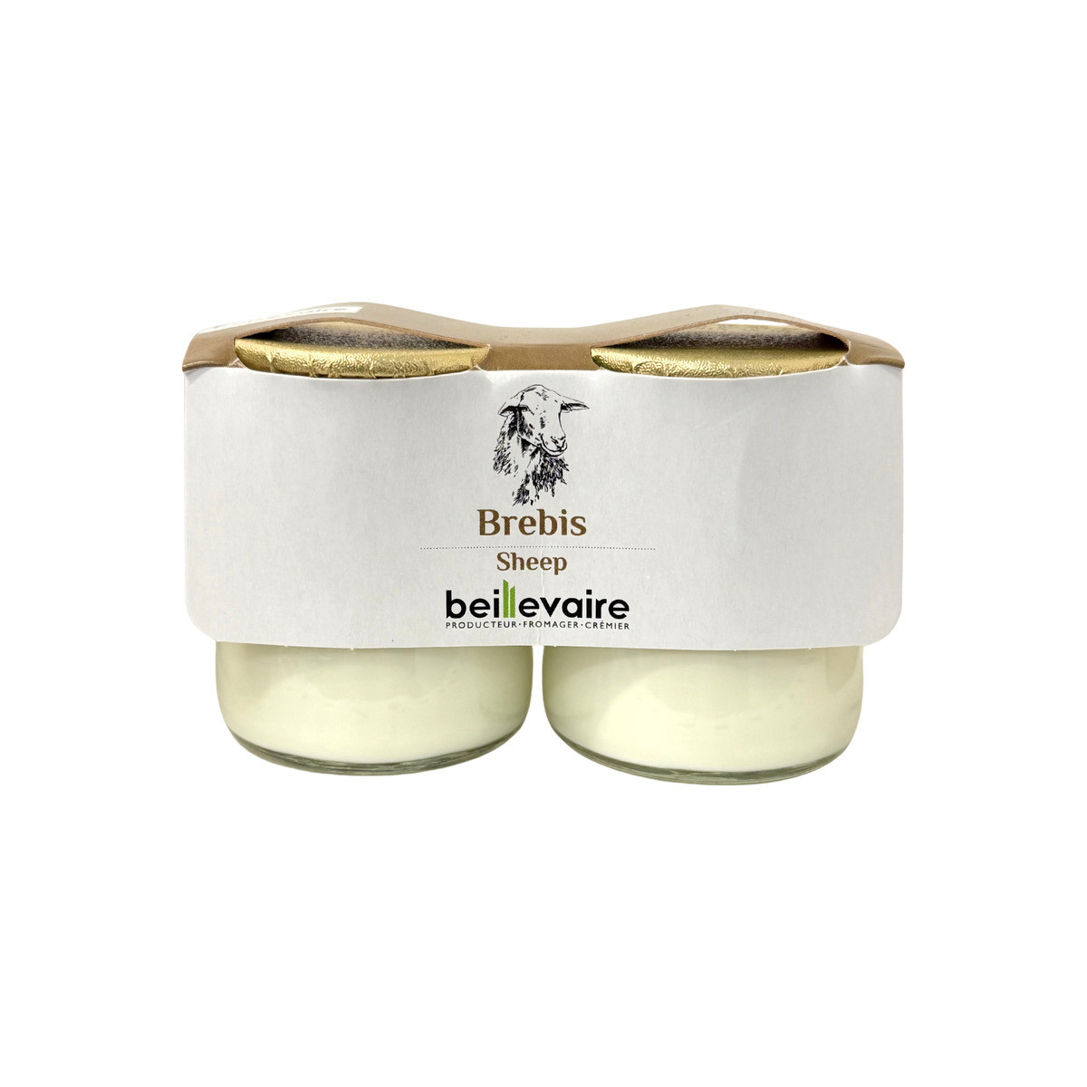 Nature 2x125g Sheafy Milk Yogurt