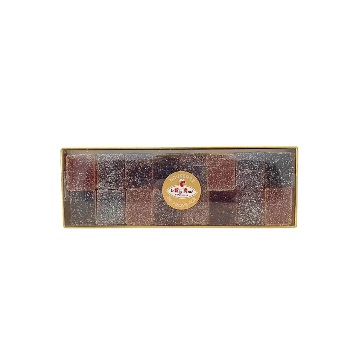Réglette de pâtes de fruits | Framboise, coing, poire, abricot, figue, fraise x16 - 190g