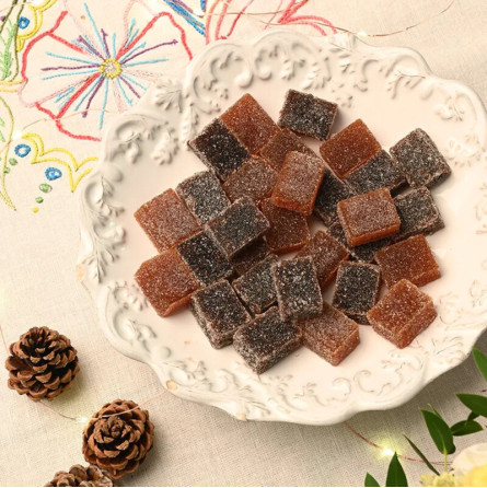 Réglette de pâtes de fruits | Framboise, coing, poire, abricot, figue, fraise x16 - 190g ROY RENÉ - 2