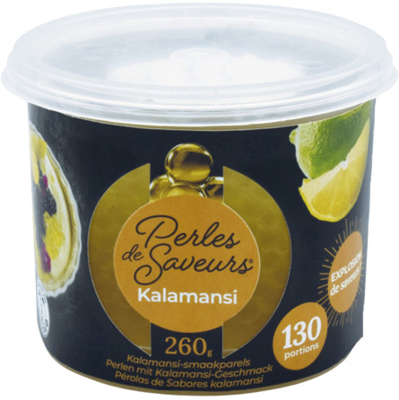 Perles de saveurs fraîches au jus de kalamansi - 260g ALGAÉ GASTRONOMIE - 1