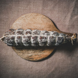 Chorizo artisanal long - porc français ±1kg LA FERME DU HAUT-MONT - 1