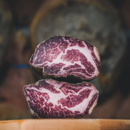 Coppa artisanale | Échine entière de porc fermier français s/ vide ±1,5kg LA FERME DU HAUT-MONT - 1