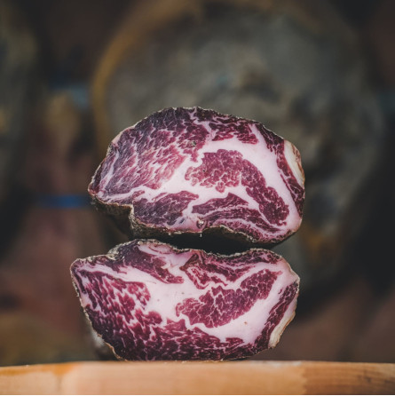 Coppa artisanale | Échine entière de porc fermier français ±1,5kg LA FERME DU HAUT-MONT - 1